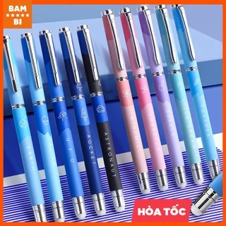 Bút máy/ bút mực xóa được Kèm 1 Ống mực xanh tiện lợi cho bé nhiều mẫu