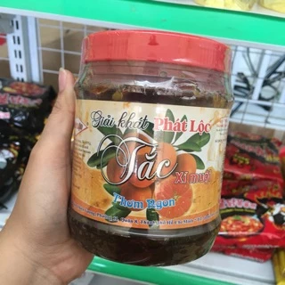 Date 2024 Tắc xí muội Phát Lộc hũ lớn 900gr