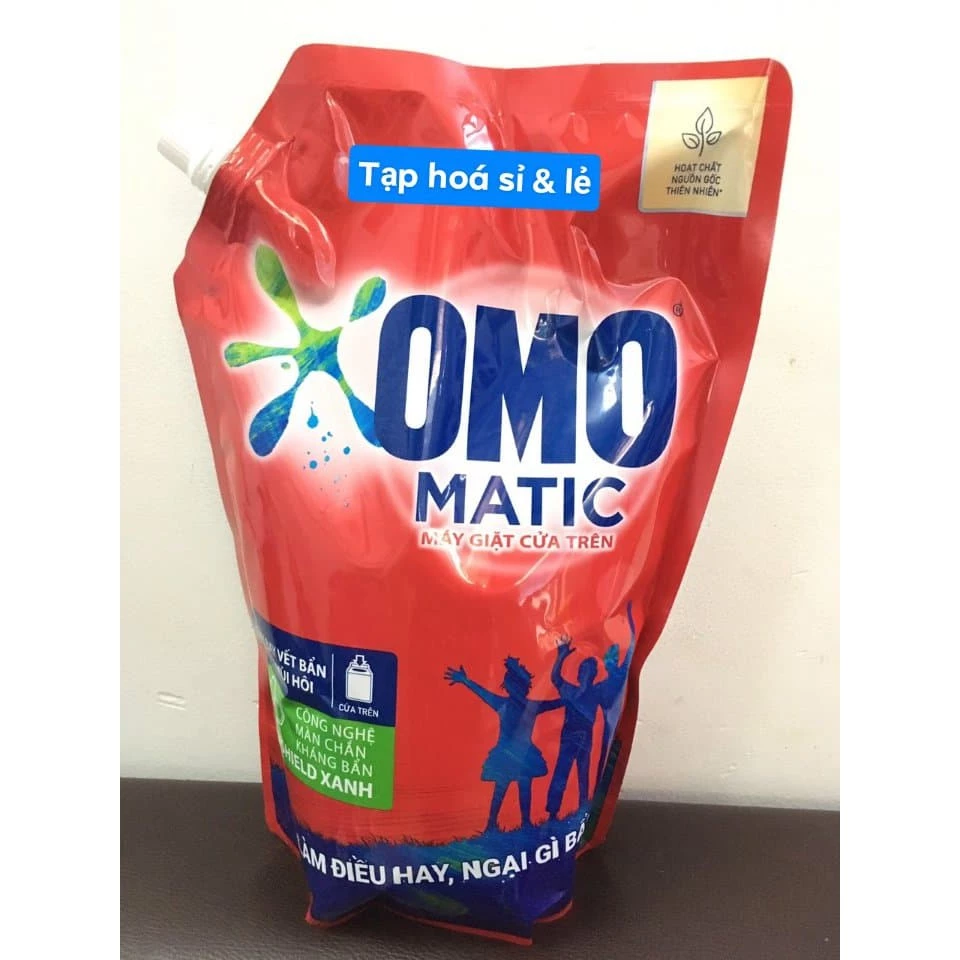 Nước giặt Omo Matic Cửa trên đỏ túi 2kg