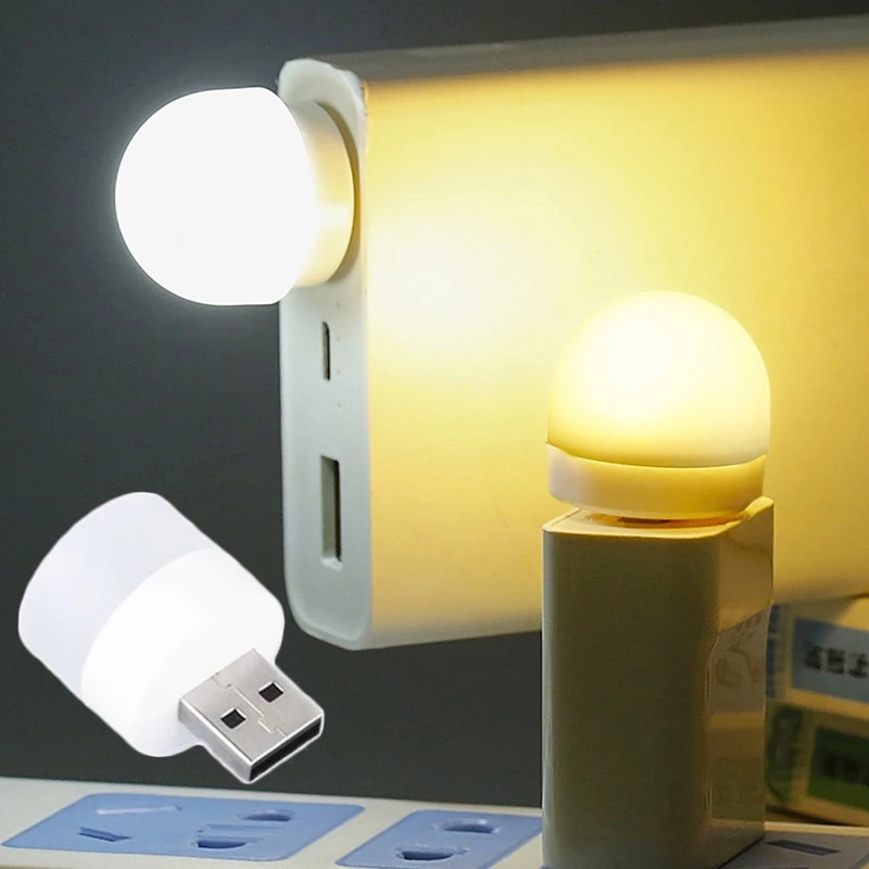 Đèn LED Mini Đọc Sách Bảo Vệ Mắt Cổng USB Tiện Dụng