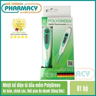 Cặp nhiệt độ nhiệt kế điện tử POLYGREEN Germany GmbH đầu mềm chống nước độ chính xác cao