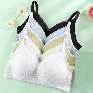 Áo Ngực Mỏng Không Gọng Mềm Mại Nâng Ngực Size 32-38AB Cho Nữ