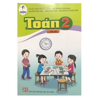 Sách Cánh diều : Toán lớp 2 tập 2 + Bán kèm 1 quyển tô màu 15k