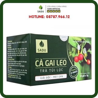 Cà Gai Leo Trà Túi Lọc 250Gr Sadu - [CHÍNH HÃNG] - Cách tốt nhất để bảo vệ gan