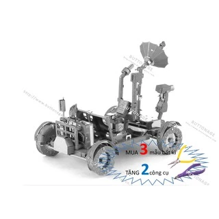 Mô Hình Lắp Ghép kim Loại 3D Xe thám hiểm Mặt Trăng - Lunar Rovers