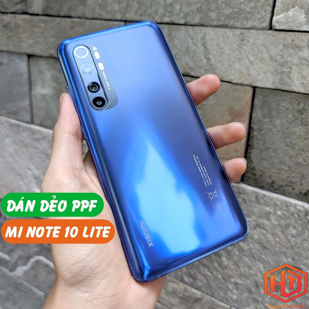 [Mua 1 tặng 1] Dán dẻo PPF Xiaomi Mi Note 10 Lite bảo vệ toàn diện