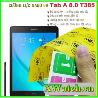 Cường lực dẻo nano Samsung Tab A 8.0 inch 2017 T385