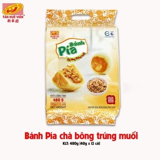 Bánh pía chà bông trứng muối