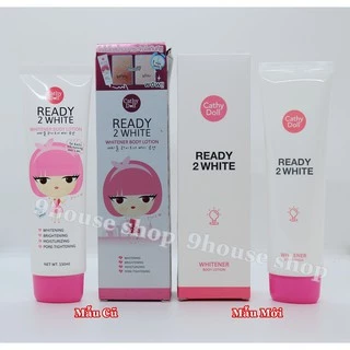 01 Dưỡng Thể Trắng Da Tức Thì Ready 2 White Body Lotion Cathy Doll Thái Lan 150ml