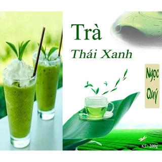 Trà Thái Xanh 200g - nguyên liệu pha trà sữa