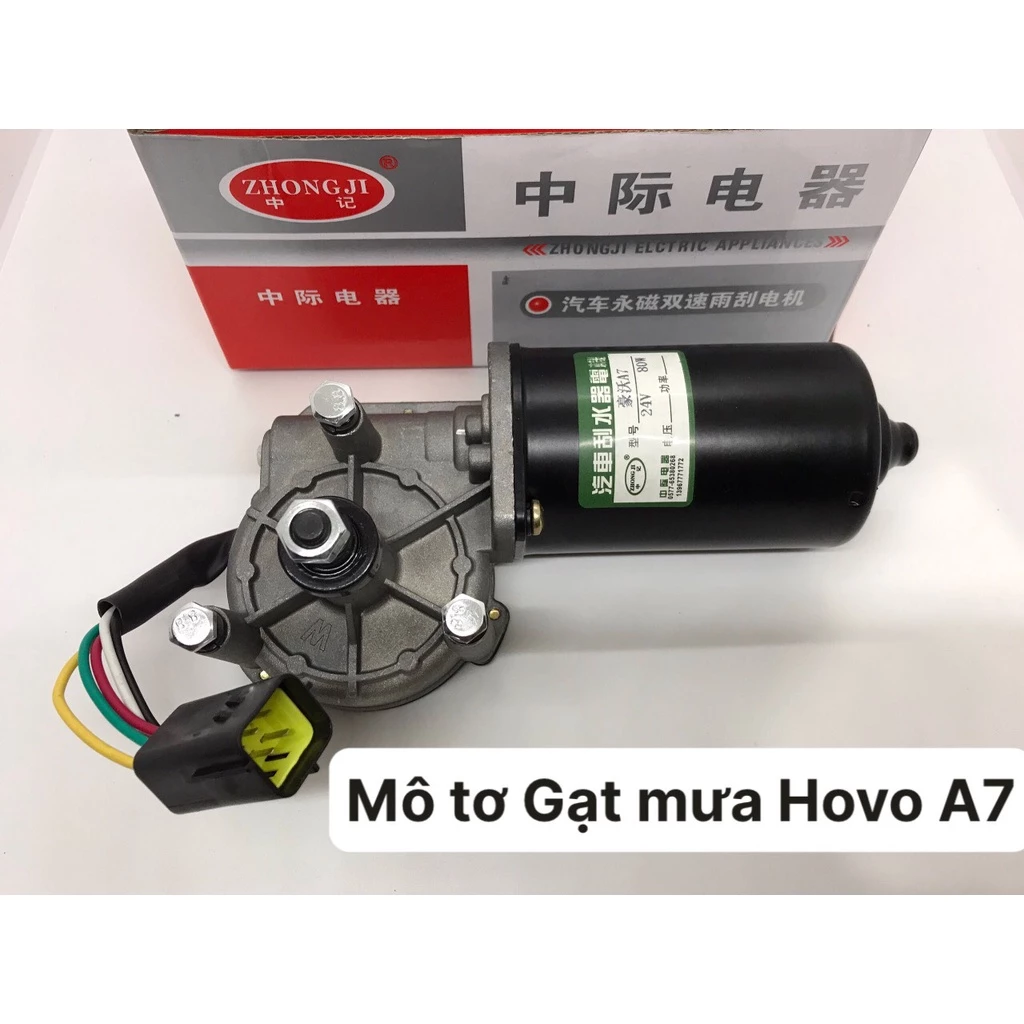 Mô tơ gạt mưa Howo A7 80W