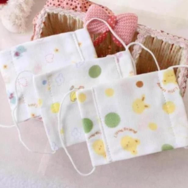 Khẩu Trang Xô Xuất Nhật Cho Bé Yêu Từ 4m-4 Tuổi