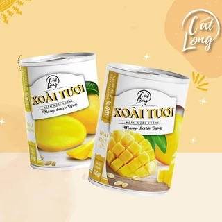 Xoài Tươi Nước Đường Cát Long Hộp 425gr