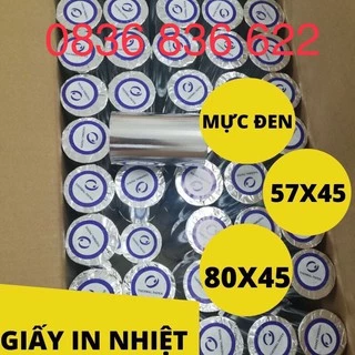 Giấy in nhiệt, in bill, in hóa đơn khổ 57mm và 80mm