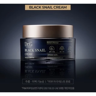 [Chính hãng] Kem dưỡng ốc sên đen Dr.G Black Snail Cream / Dr.G 블랙 스네일 크림 50ml