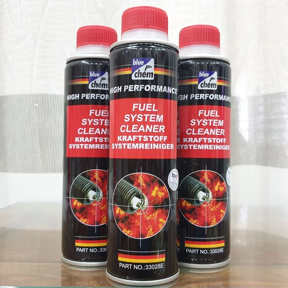 Dung dịch vệ sinh buồng đốt kim phun,hệ thống nhiên liệu Bluechem Fuel System Cleaner 250ml (Chai lớn)