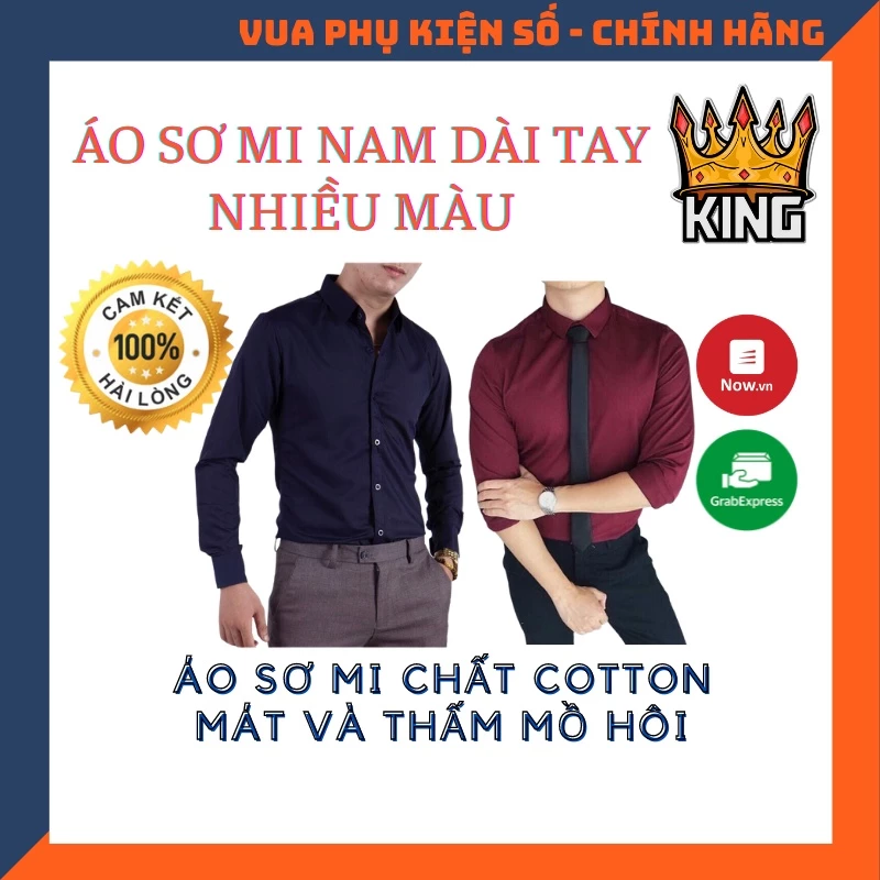 Áo sơ mi nam cổ đức cổ điển, phom đẹp và đầy nam tính