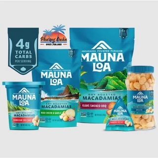 Hạt Macca MAUNA LOA Macadamia Nuts 4 vị - Hộp 113gr