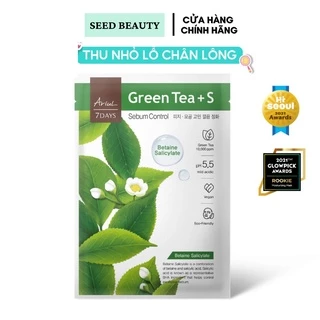 Mặt nạ ARIUL 7 Days Trà Xanh Green Tea + Betaine Salicylate 23ml - Seedbeauty