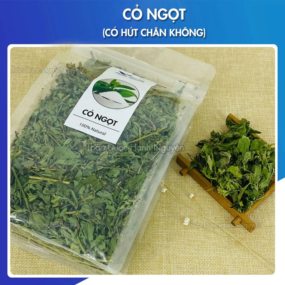 1kg Cỏ Ngọt (Có hút chân không bảo quản) - Cỏ ngọt hữu cơ, cỏ ngọt pha trà, đường ăn kiêng tự nhiên