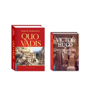 Sách - Combo 2c - Quo Vadis + Nhà thờ đức bà Paris khổ nhỏ (bìa cứng)