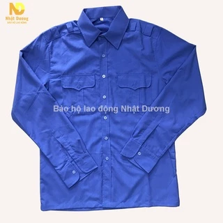 Áo bảo vệ dài tay BV01 theo thông tư 08 vải kate mỹ full size