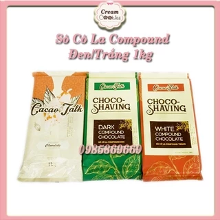 ✿✿✿Sô Cô La Compound Đen/Trắng Dạng Khối 1kg✿✿✿