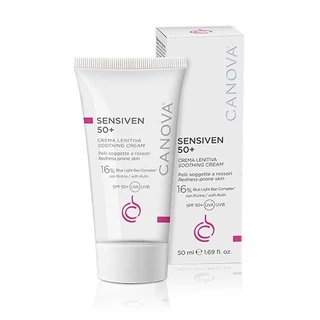 (HSD 12/24) Kem làm dịu, giảm kích ứng ban ngày Canova Sensiven 50+ Soothing Cream 50ml - Giảm đỏ da