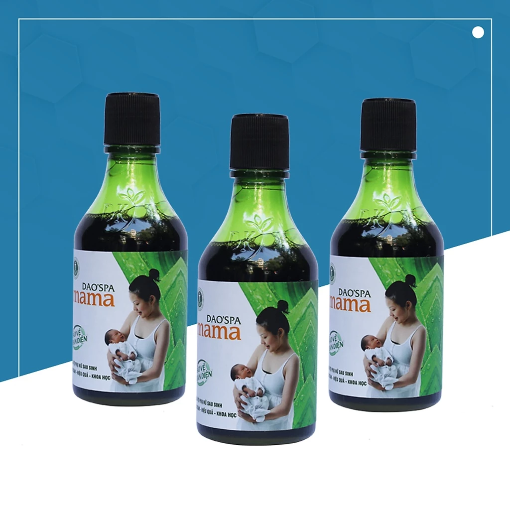 Xông tắm cho mẹ sau sinh Dao'spa mama chính gốc Dao đỏ, Đại học Dược HN - DK Pharma - 250ml/chai