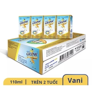 [Date T12/24] Thùng 48 hộp sữa nước Abbott Grow hương Vani 110ml