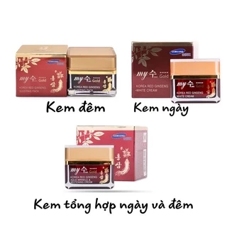 Kem Sâm Hàn Quốc My Gold Korea Red Ginseng White Cream