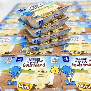 Sữa Chua Váng Sữa Nestle Cho Bé Từ 6 Tháng Tuổi Kích Thích Tiêu Hóa Bổ Sung Canxi Vitamin