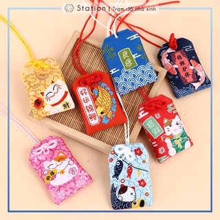 Túi Omamori họa tiết văn hóa Nhật Bản - VP119