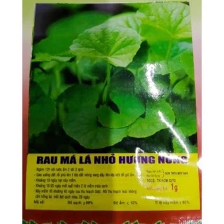 Hạt Giống Rau Má - Gói 1 Gram