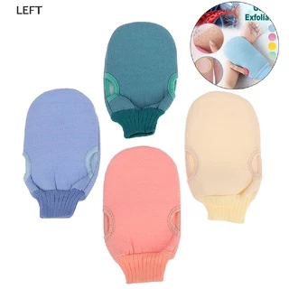 le 1Pc Shower Spa Exfoliator Double Sided Bath Glove Body Cleansing Scrub Mitt Rub my