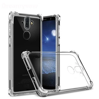 Ốp Lưng Trong Suốt Chống Sốc Cho Nokia 7.1 8.1 6.1 3.1 5.1 2.1 Plus