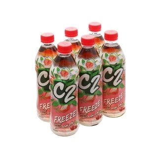 Lốc 6 chai C2 dâu anh đào freeze/ chanh tuyết 445ml