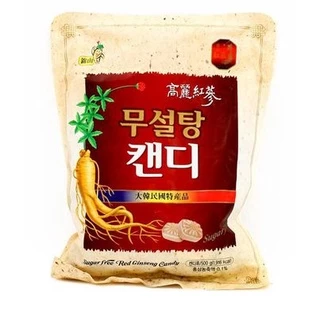 kẹo sâm không đường hàn quốc bịch 500g