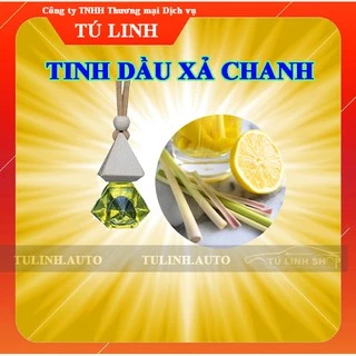 Tinh dầu treo xe ô tô hương sả chanh,