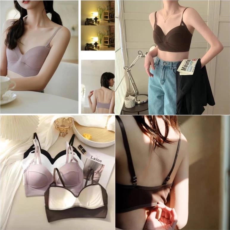 ❤️ Áo Bra bralette Myna Áo Ngực Nữ KKhông Gọng Đệm Mỏng Cup Ngực 8281 ❤️