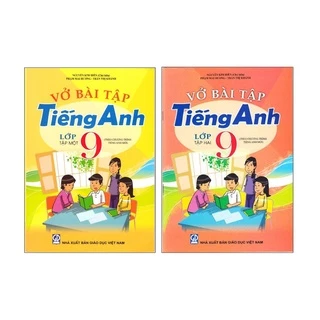 Sách - Combo Vở bài tập Tiếng Anh 9 (Tập 1+Tập 2) - Theo chương trình mới