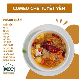 CHÈ TUYẾT YẾN DƯỠNG NHAN SET NẤU 08-10 CHÉN - Thượng Phẩm