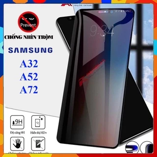 [FreeShip] Kính Cường Lực chống nhìn trộm Samsung A32, A52, A72 full viền màu, bảo vệ rơi vỡ màn hình