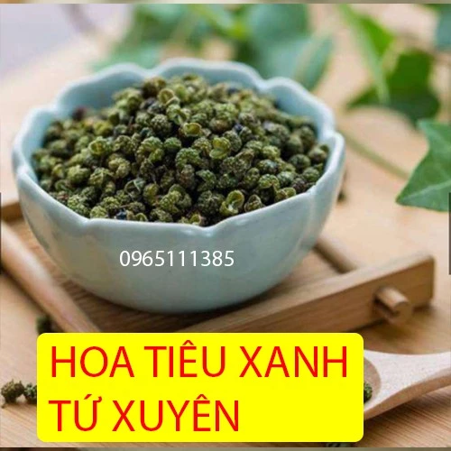 Hoa Tiêu Xanh Tứ Xuyên Loại Ngon 100g