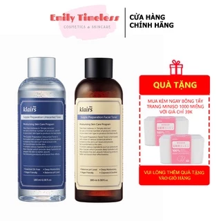 Nước Hoa Hồng Klairs Supple Preparation Toner 180ML