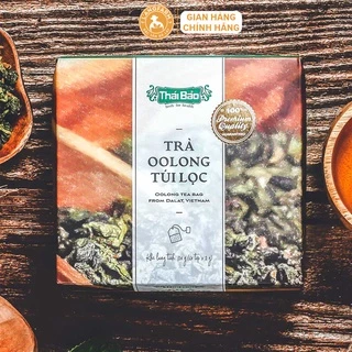 Trà oolong túi lọc L'angfarm 60 tép, hộp mẫu pastel art, Thái Bảo