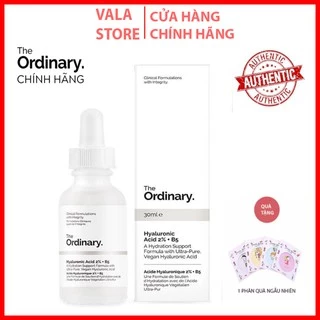 The Ordinary Hyaluronic Acid 2%+ B5, Serum Cấp Ẩm, Chống Lão Hoá, Căng Bóng Da 30ml Vala Store