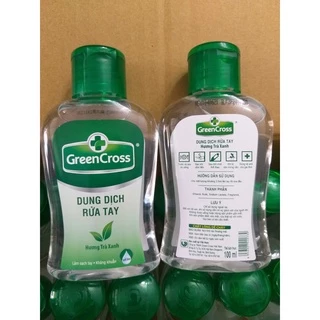 Nước rửa tay Green cross Hương trà xanh 100ml