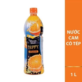 Nước cam có tép Teppy Minute Maid 1L