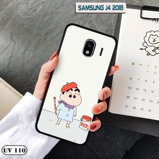 Ốp lưng điện thoại Samsung Galaxy J4 2018 - lưng nhám viền dẻo
